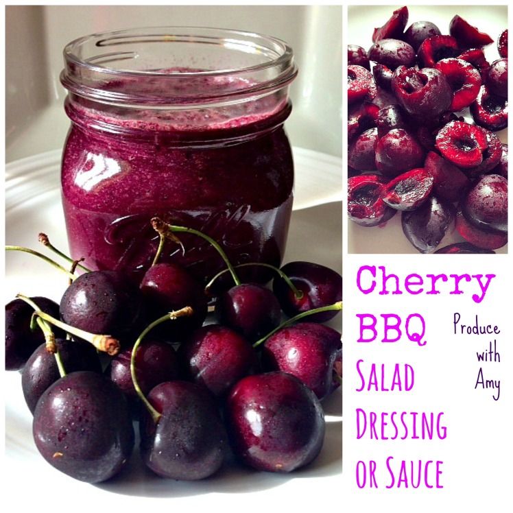 Cherry BBQ Salad Dressing or Sauce by Produce with Amy